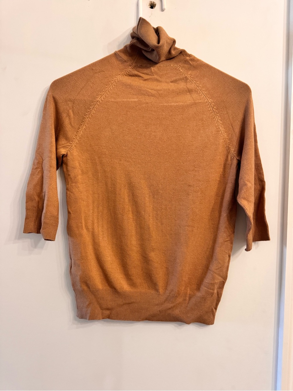 Zara women’s Camel/Tan Turtleneck Sweater